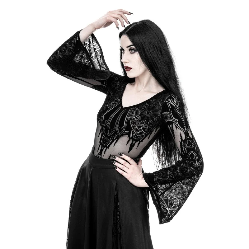 Restyle - Gothic Chapel Bodysuit Vneck